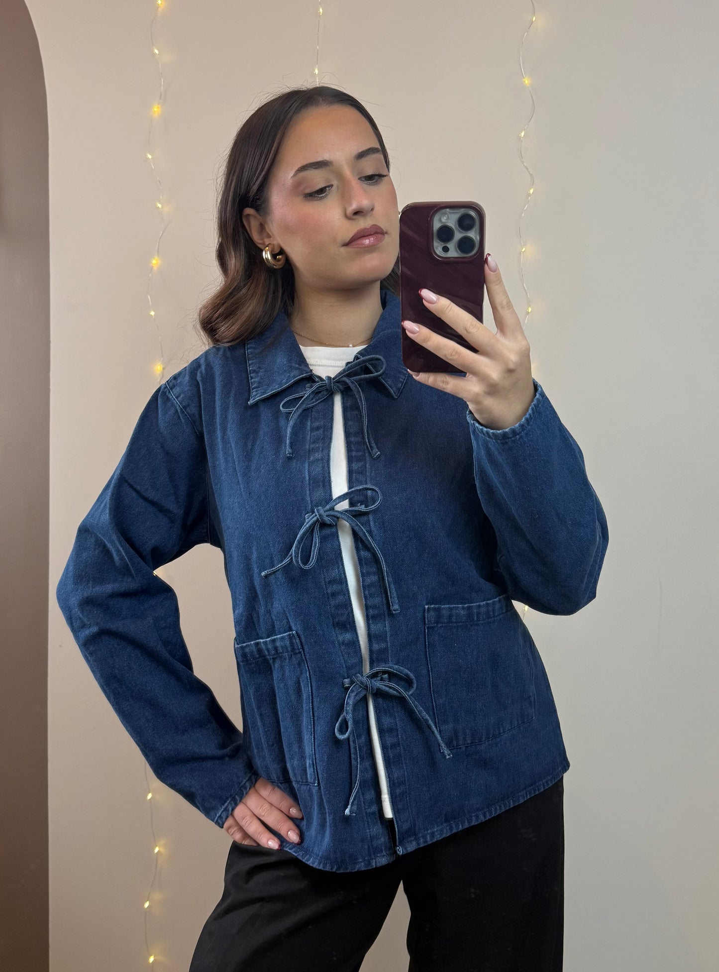 VESTE BLEUET
