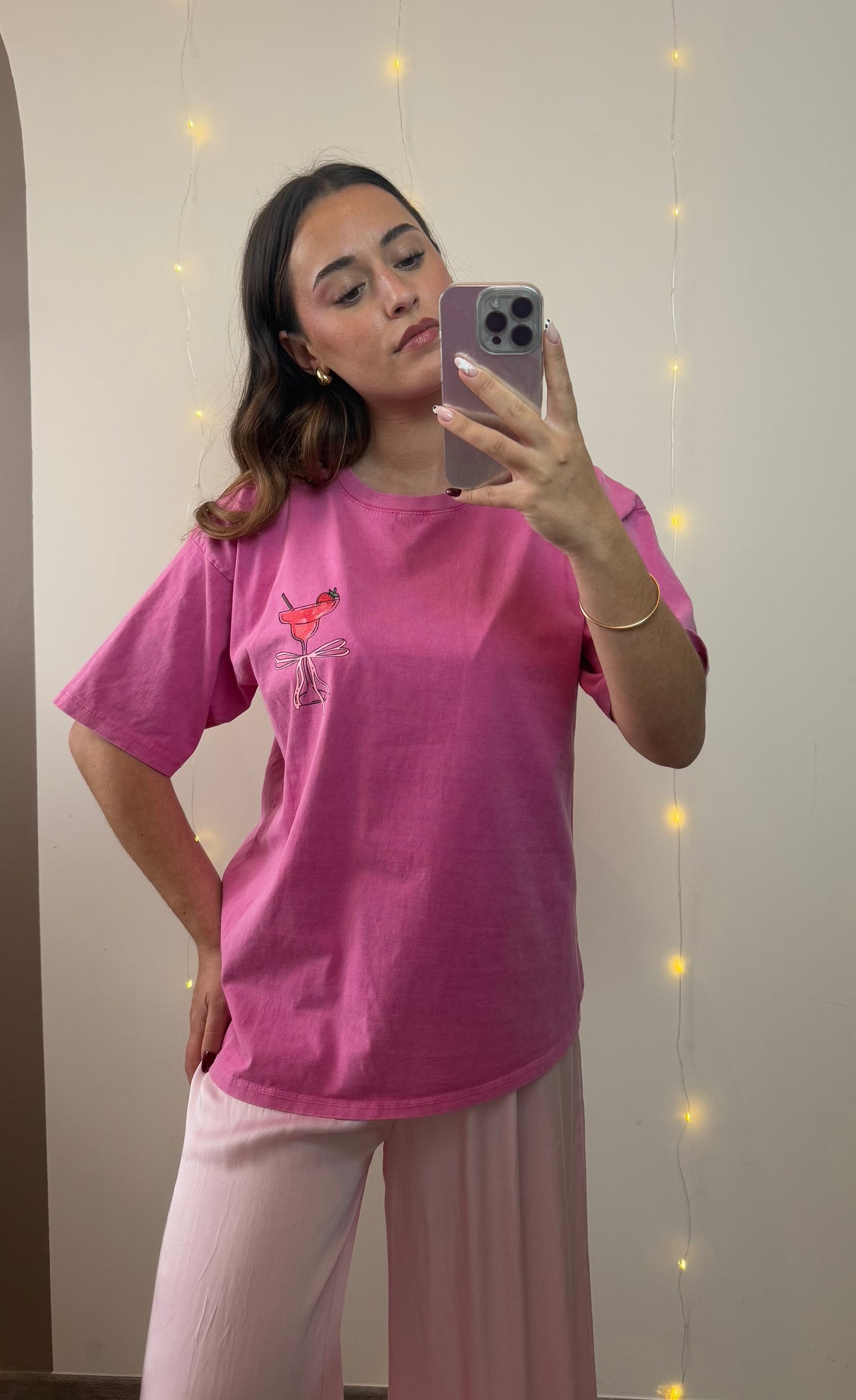 T-SHIRT DAIQUIRI - FUSHIA