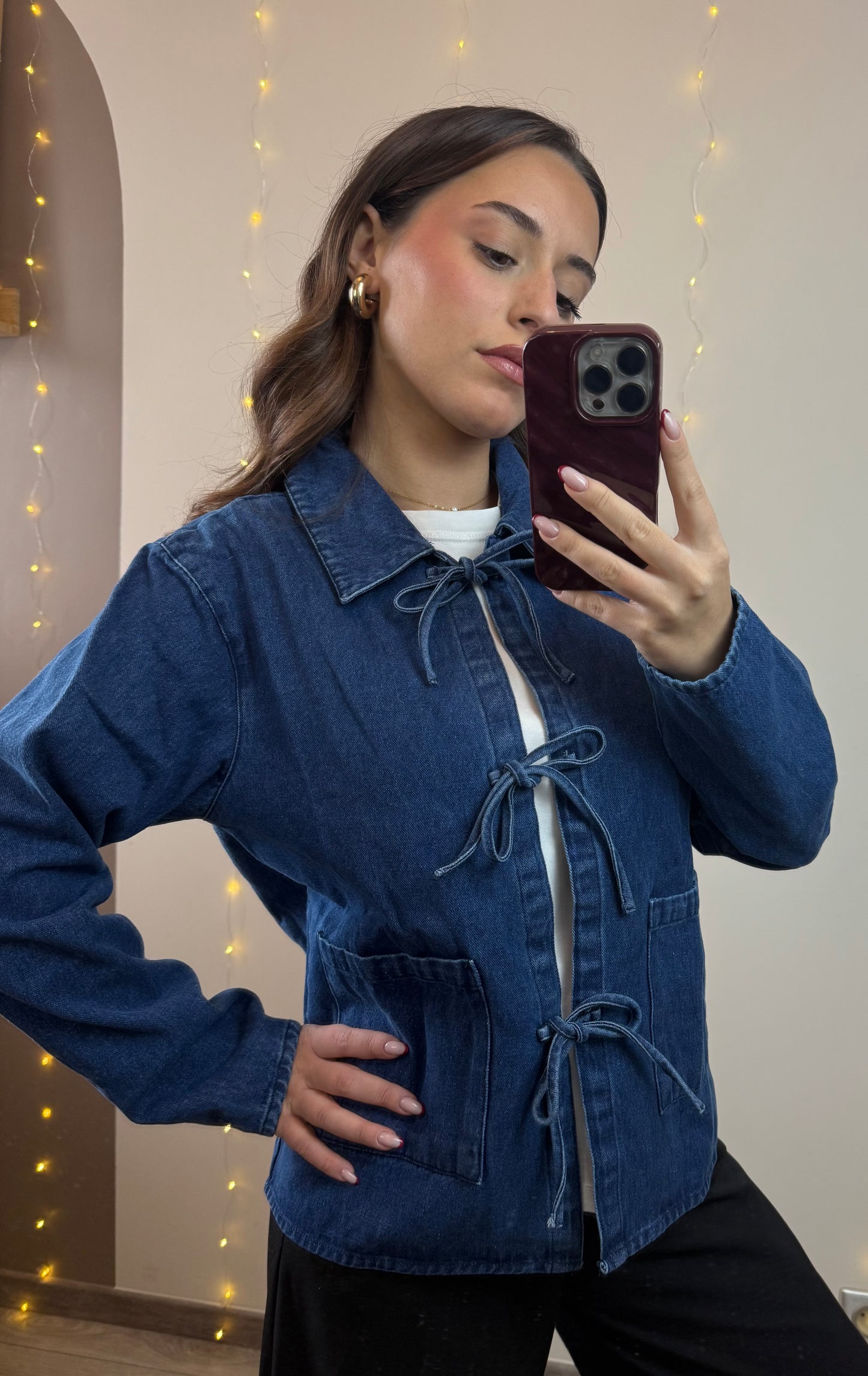 VESTE BLEUET