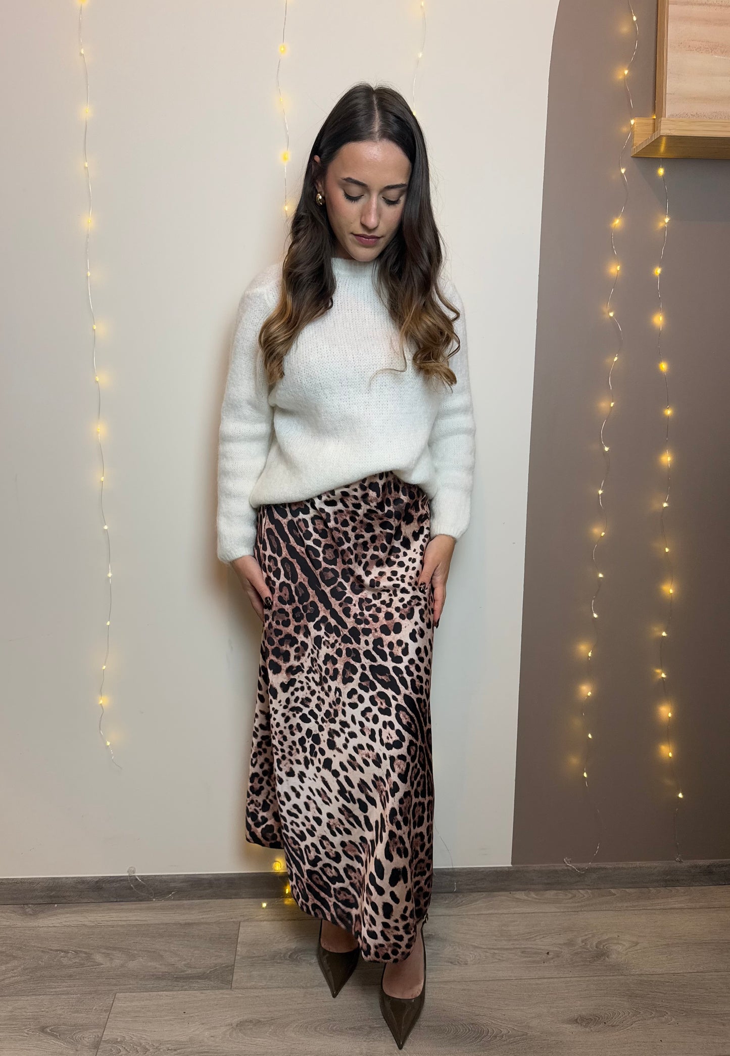 JUPE KALMIA - LÉOPARD