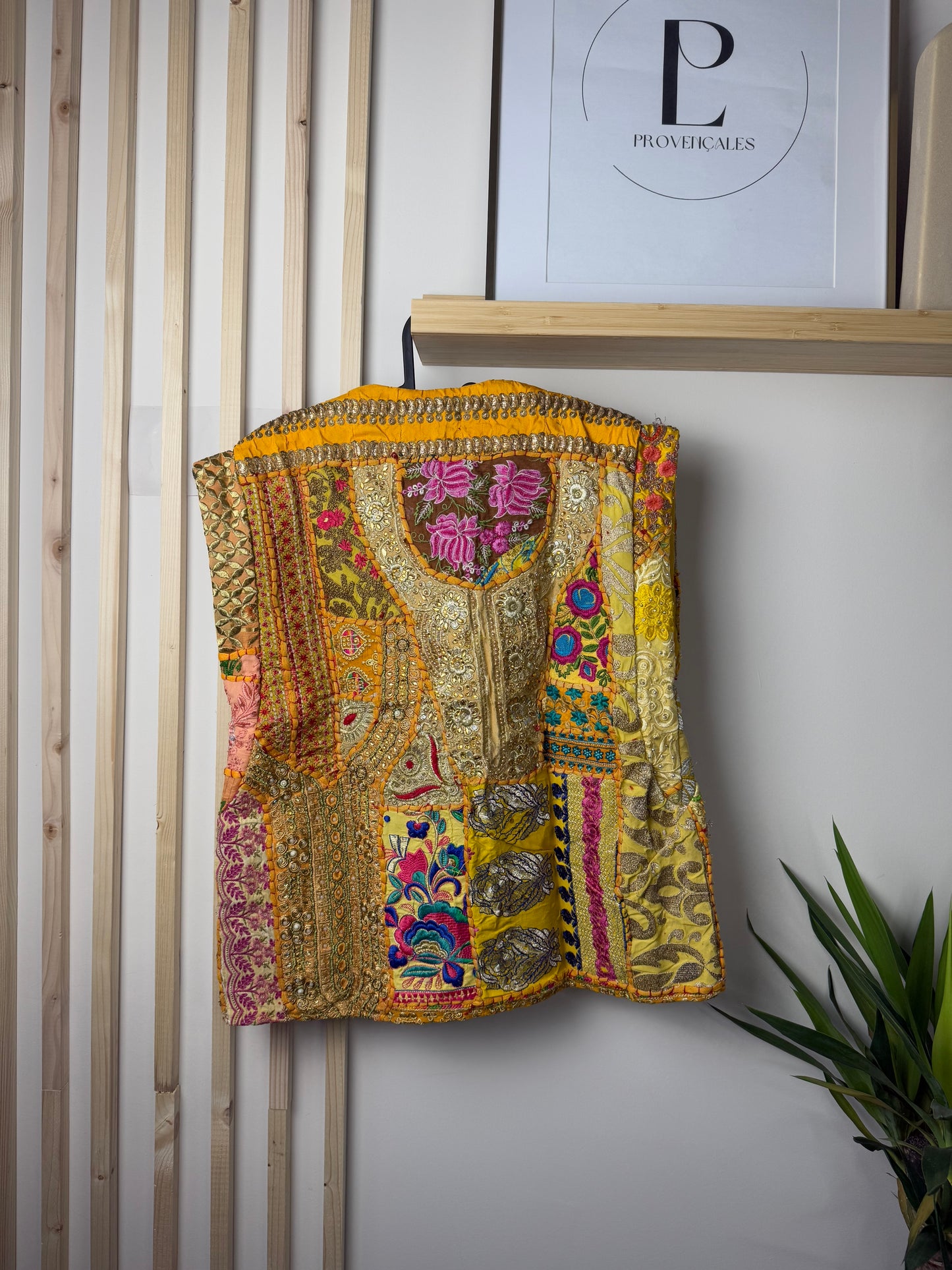 VESTE BOUTON D’OR - JAUNE