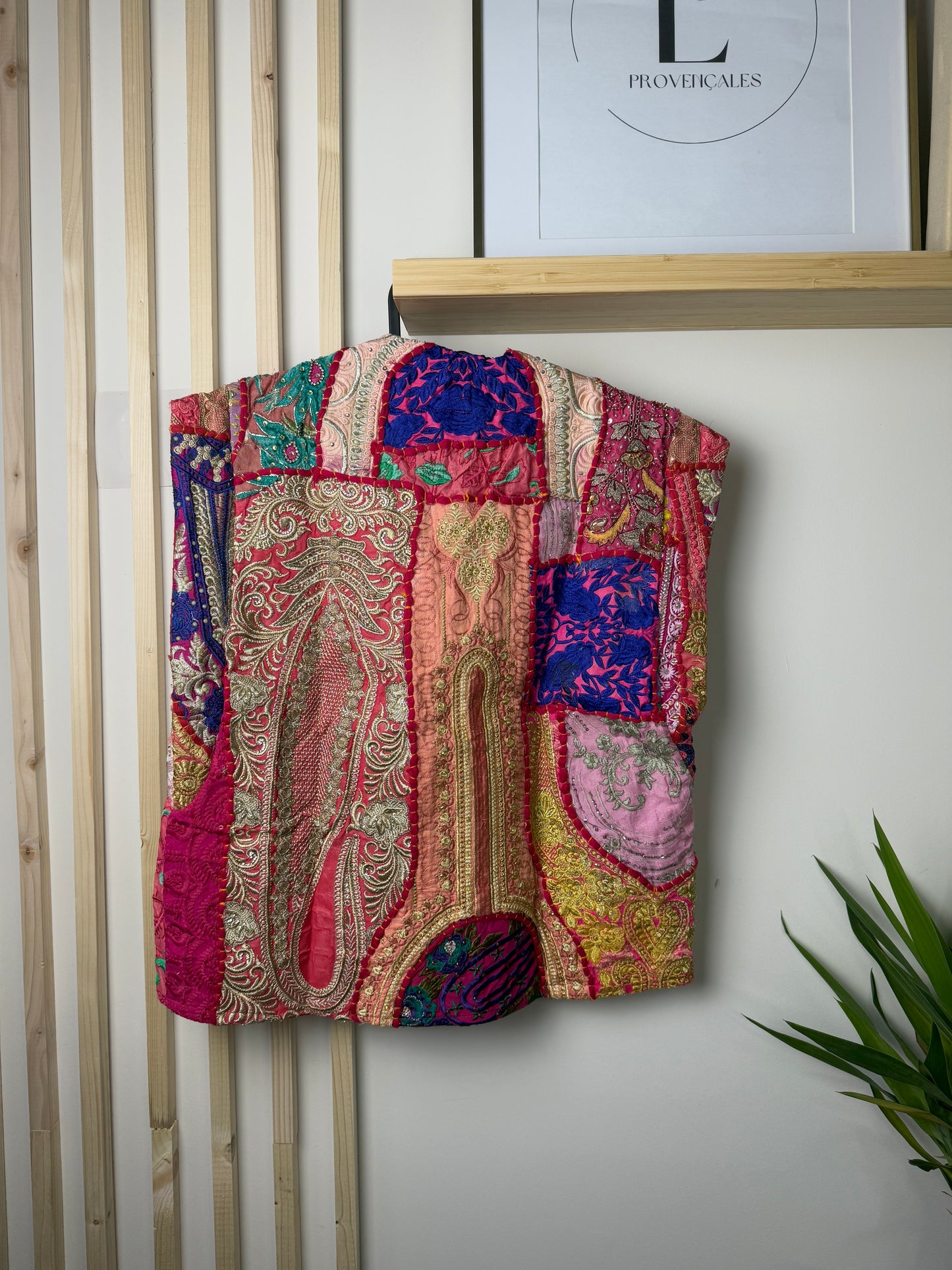 VESTE BOUTON D’OR - MAUVE