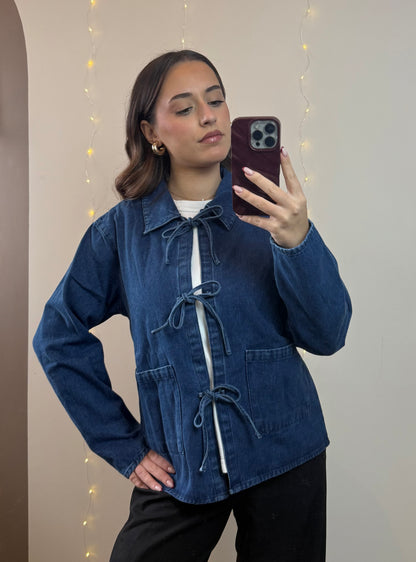 VESTE BLEUET