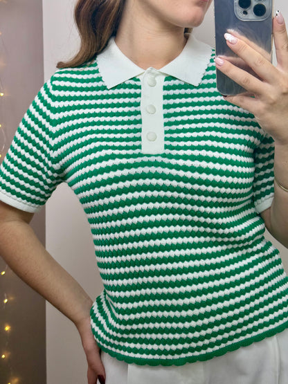POLO ANIS - VERT