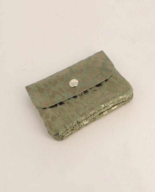 POCHETTE LÉOPARD - KAKI