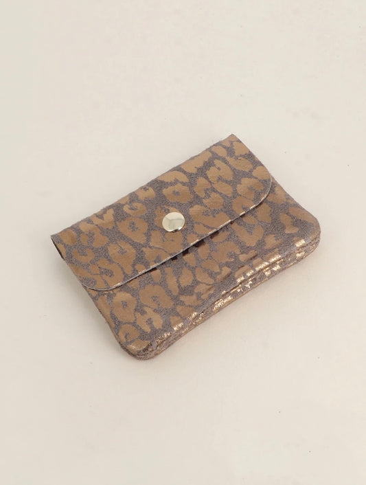 POCHETTE LÉOPARD - MARRON