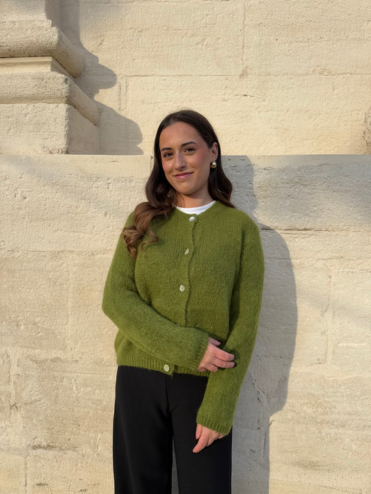 PULL TOURNESOL - VERT