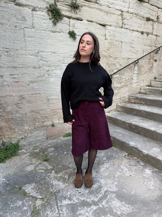 BERMUDA PIVOINE - BURGUNDY